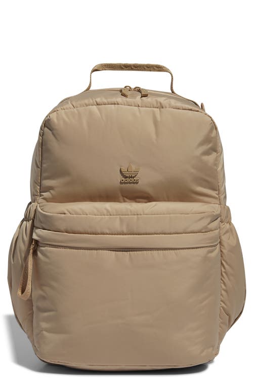 (similar)adidas Originals Puffer Backpack in Light Beige at Nordstrom