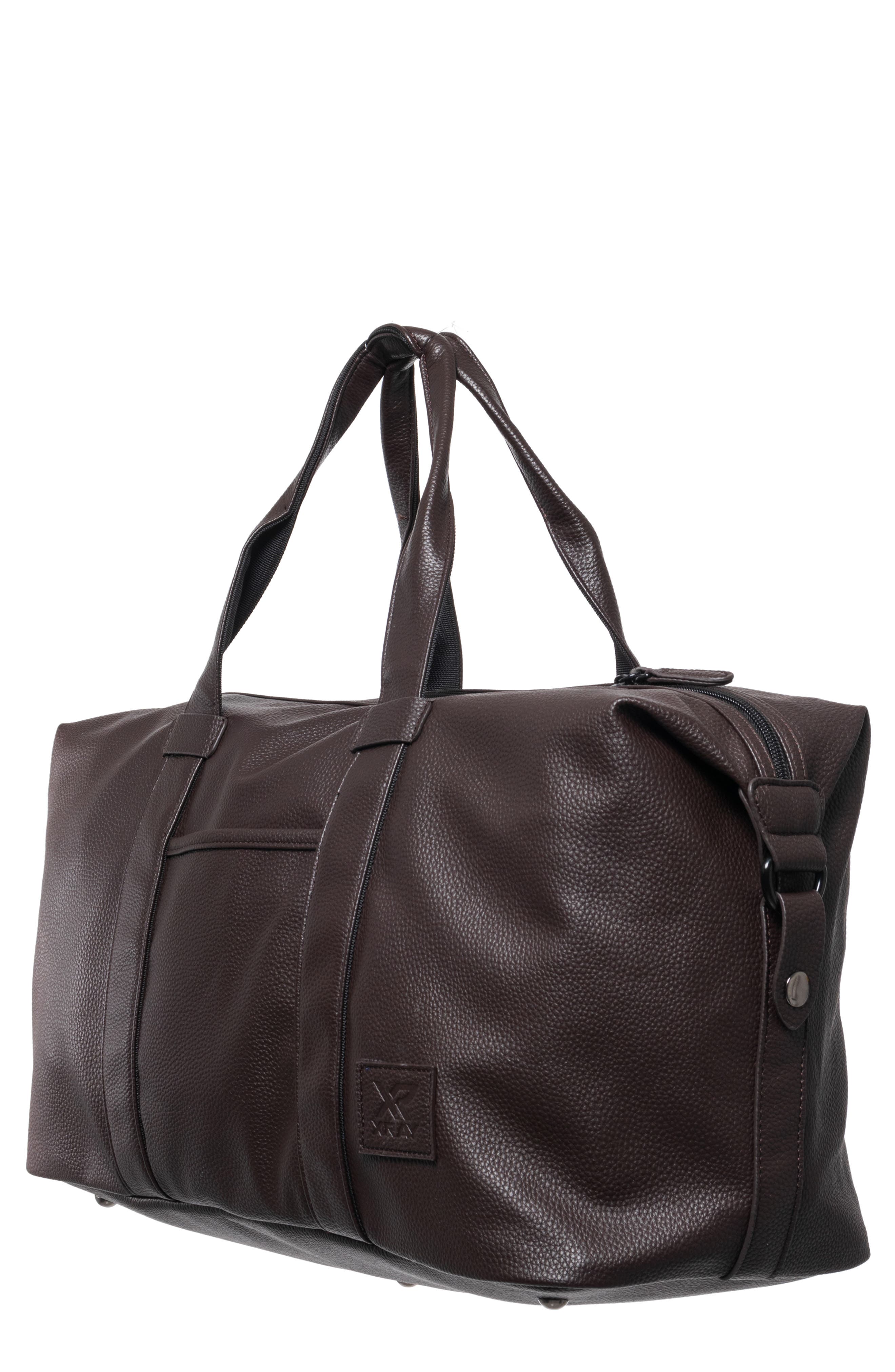 XRAY Pebbled Faux Leather Travel Duffle Bag Nordstromrack