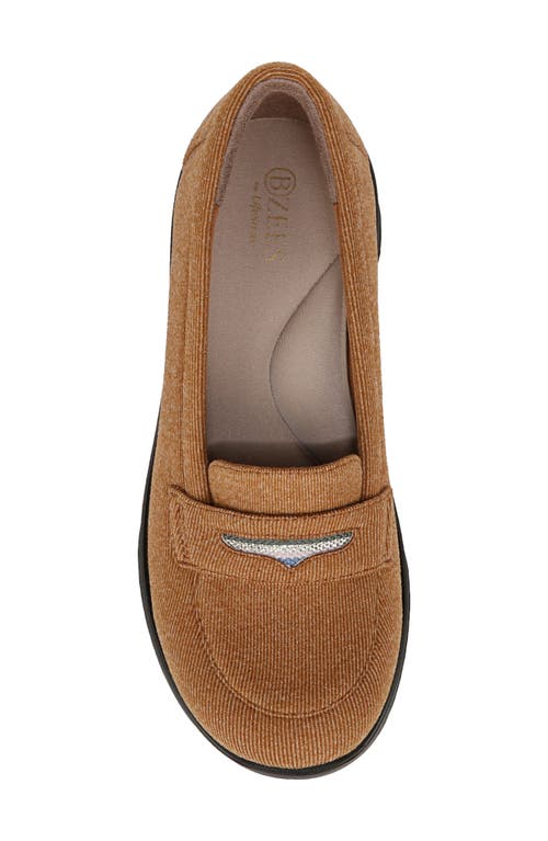 Shop Bzees Gamma Loafer In Tan