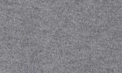 Bruno Magli Knit Long Sleeve Button-up Shirt In Medium Grey