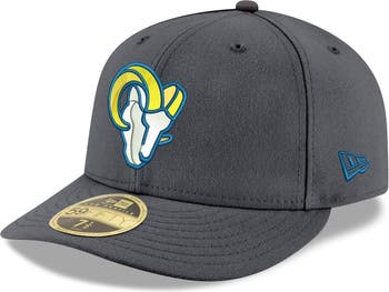 Los Angeles Rams - Heather Graphite Snapback 9FIFTY Hat, New Era