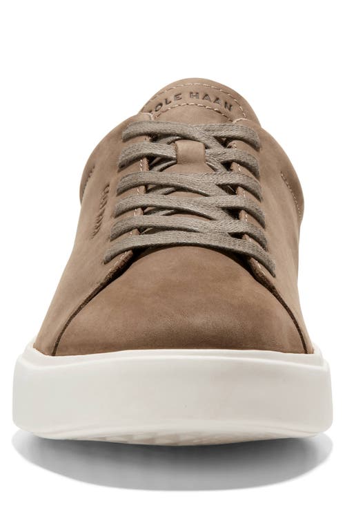 Shop Cole Haan Grand Crosscourt Traveler Sneaker In Truffle Nbk/ivory