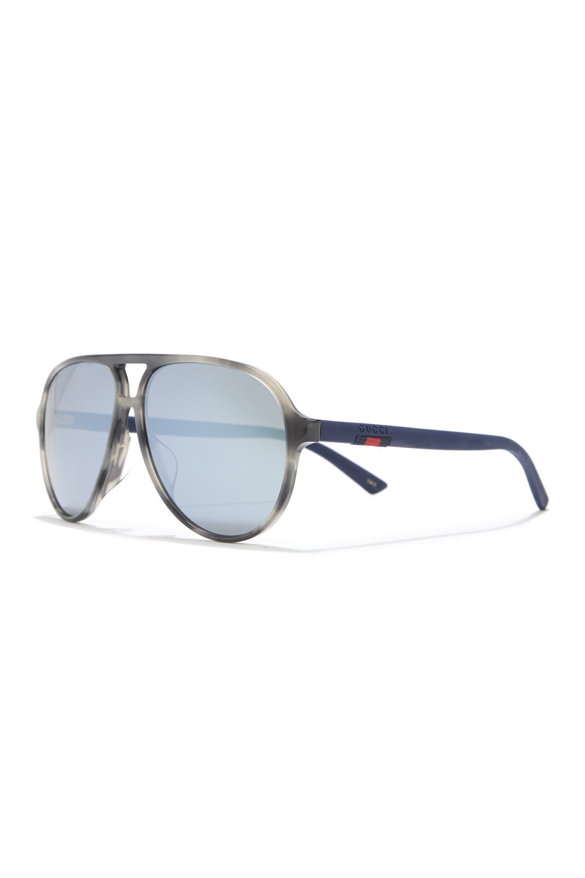 gucci 60mm aviator sunglasses