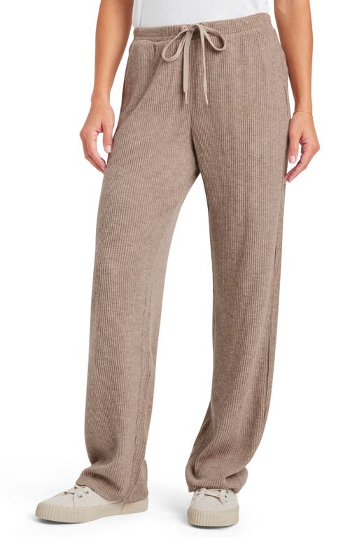 Splendid London Lounge Flare Pants in Tawny Heather 