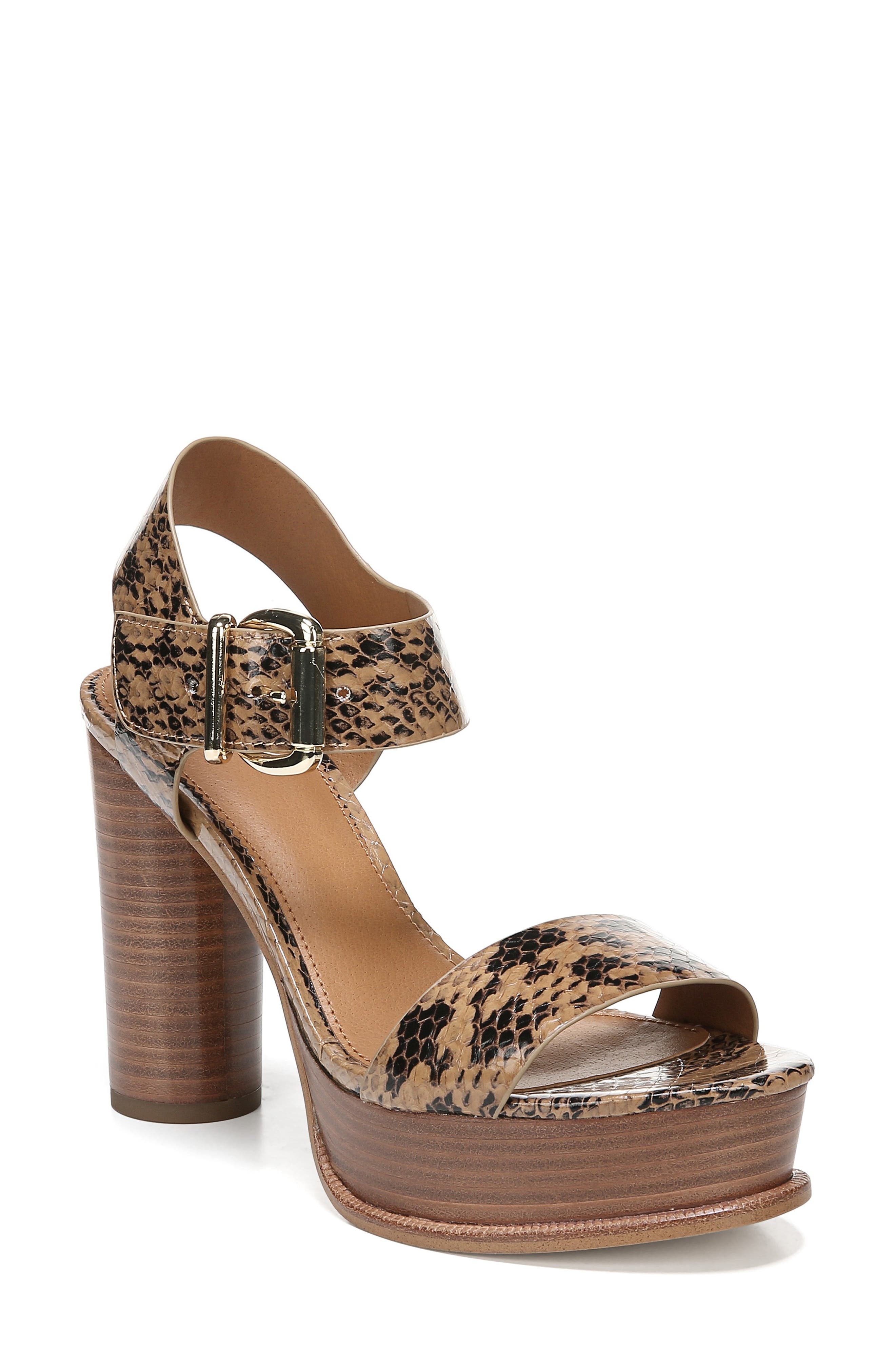 Sarto By Franco Sarto Katerina Platform Sandal, Brown