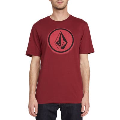 Volcom Spray Stone Graphic T-Shirt, Red