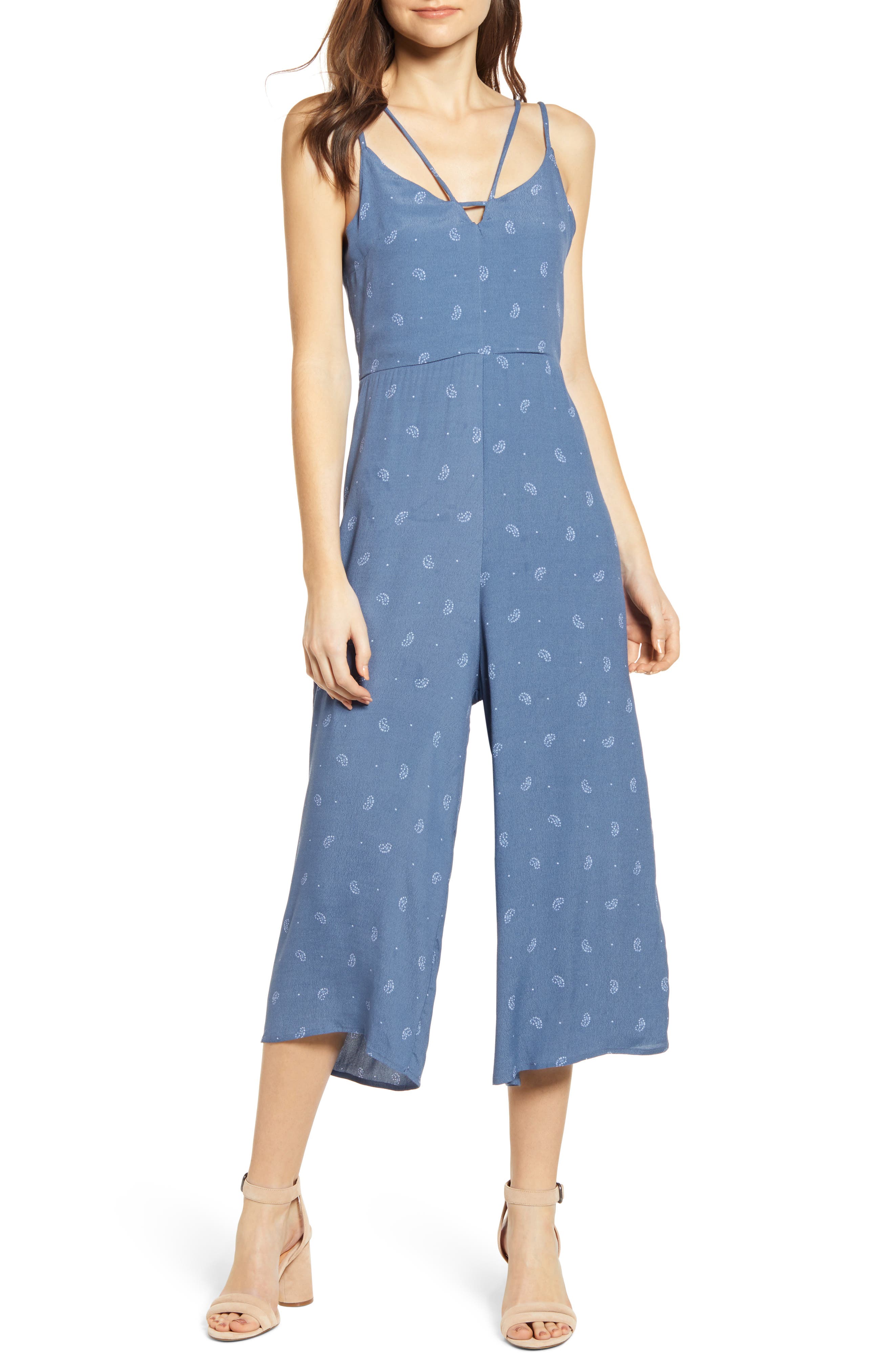 + Young Peekaboo Sleeveless Jumpsuit Nordstrom