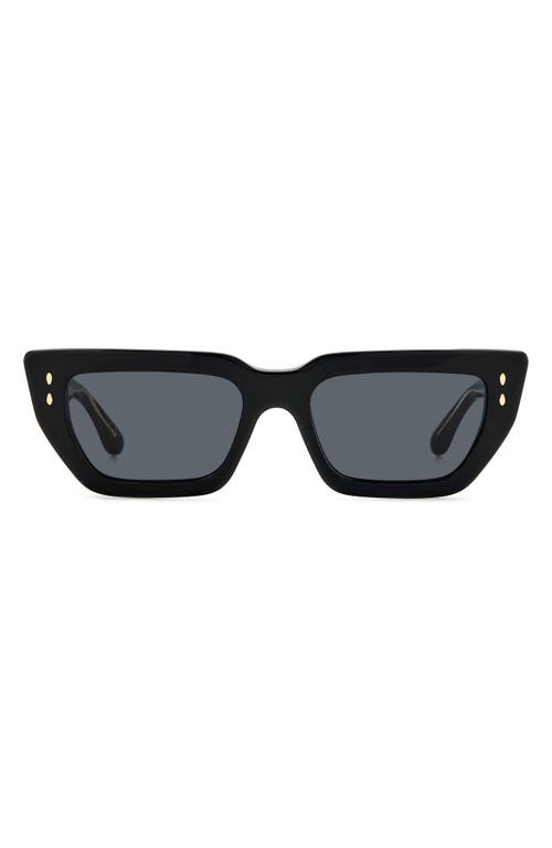 Isabel Marant 54mm Rectangular Sunglasses In Black