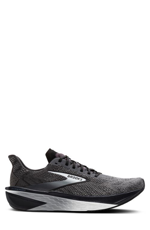 Shop Brooks Hyperion 2 Running Shoe In Black/ebony/primer Gray