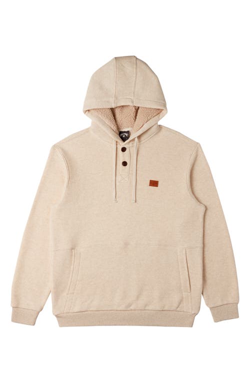 Shop Billabong Hudson Hoodie In Oatmeal Heather