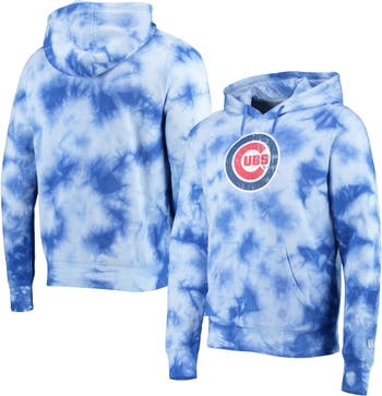 Men's Fanatics Branded Royal Chicago Cubs Gametime Arch Pullover Sweatshirt