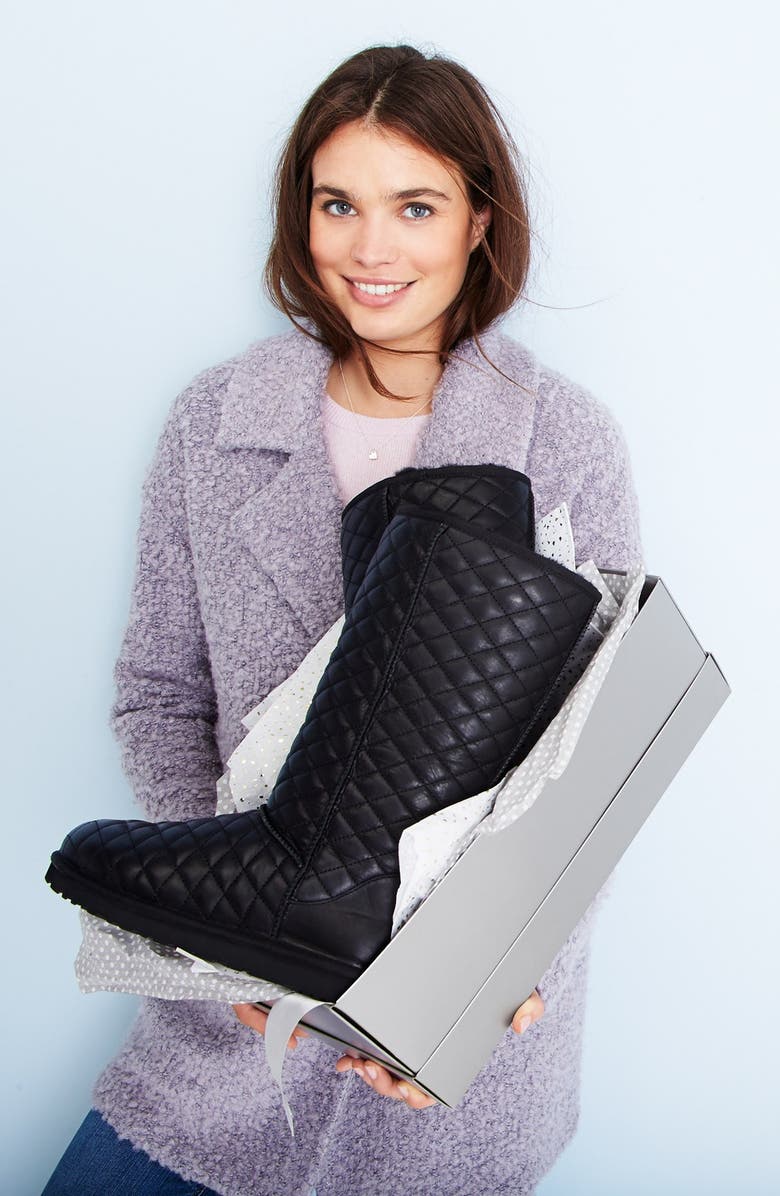 UGG<sup>®</sup> 'Classic - Tall' Diamond Quilted Boot, Alternate, color, 