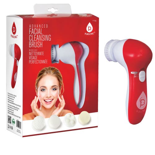 Shop Pursonic Advanced Facial Cleansing Brush In Red