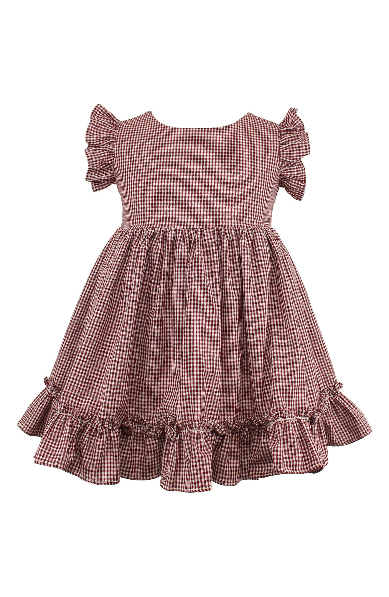 burgundy baby girl clothes