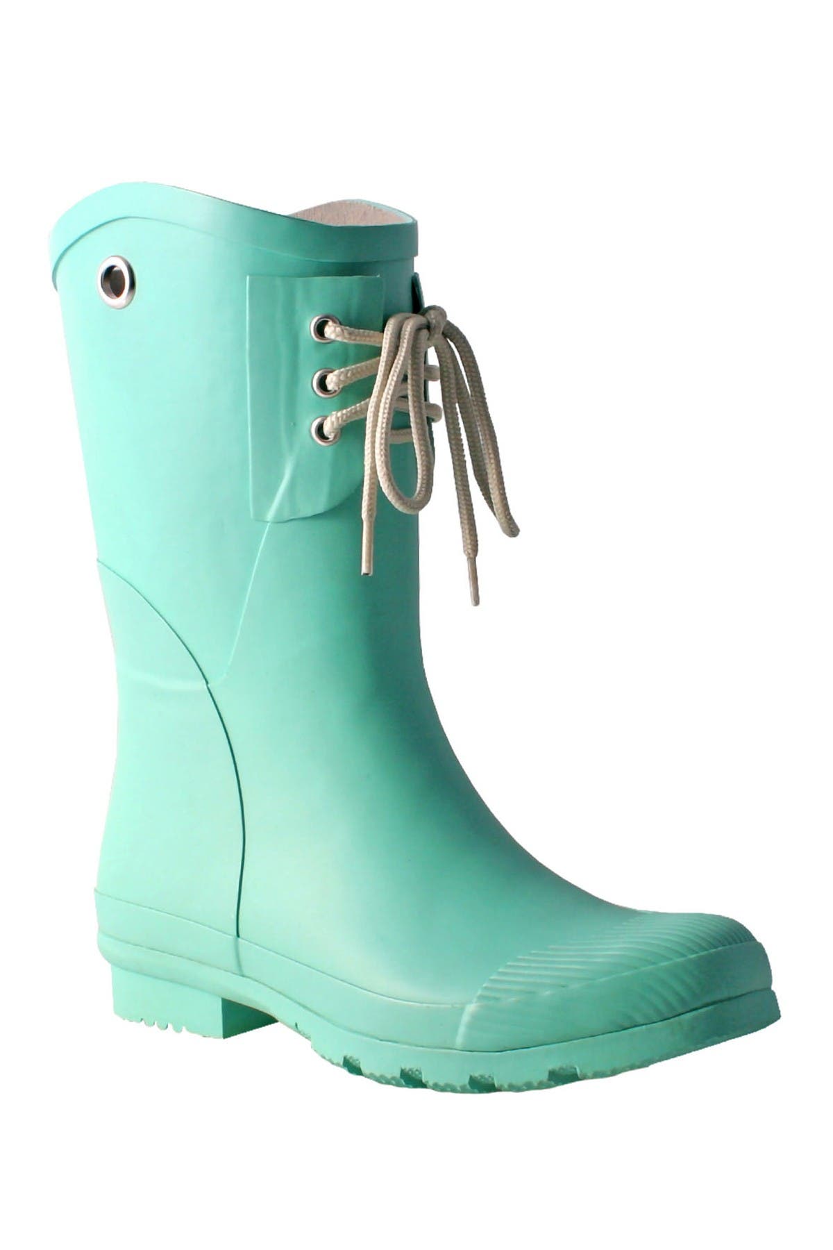kelly green rain boots