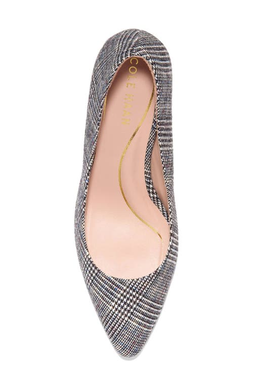 Shop Cole Haan Cassandra Pointed Toe Pump In Multi Plaid