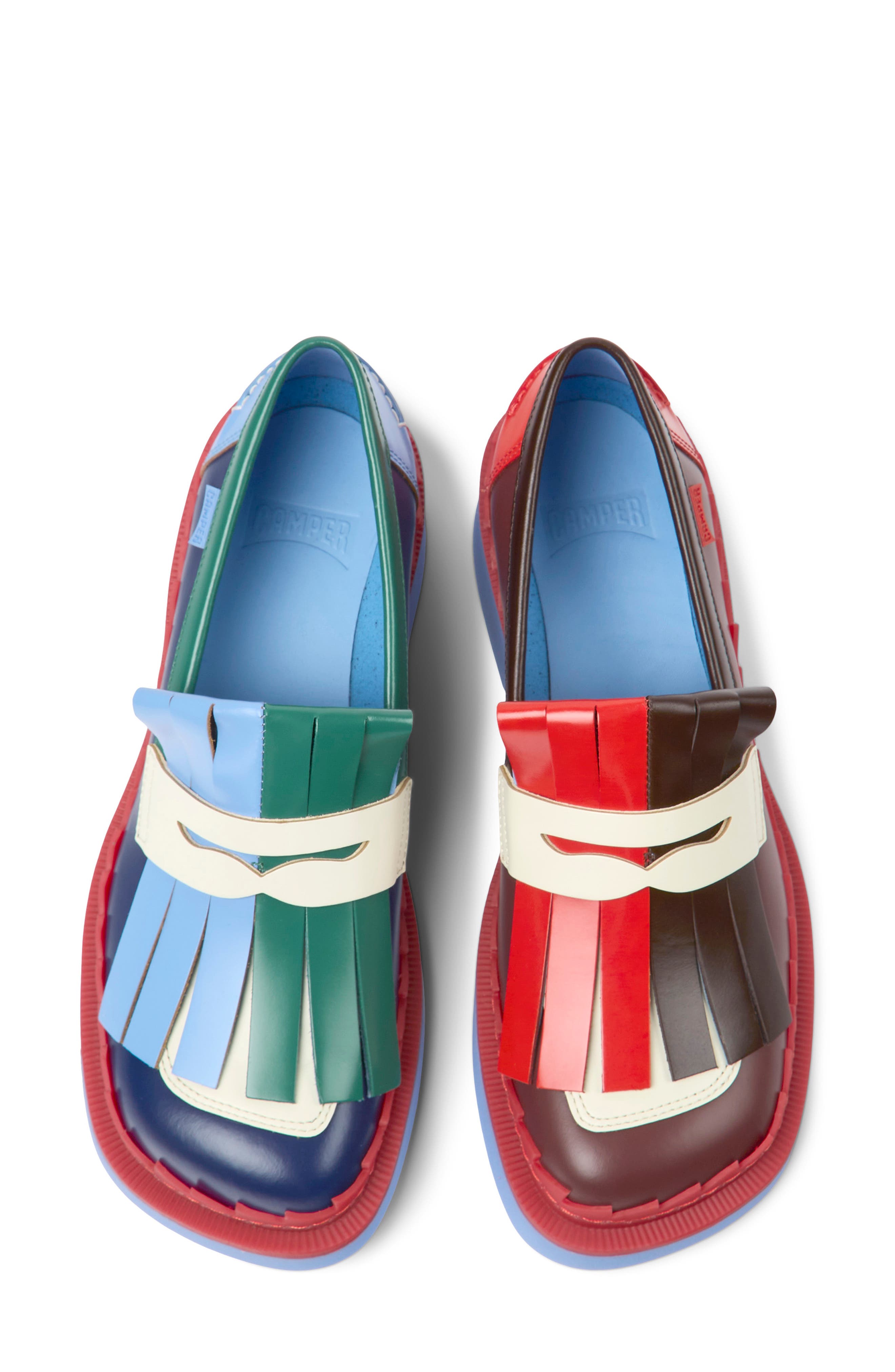 camper loafers womens