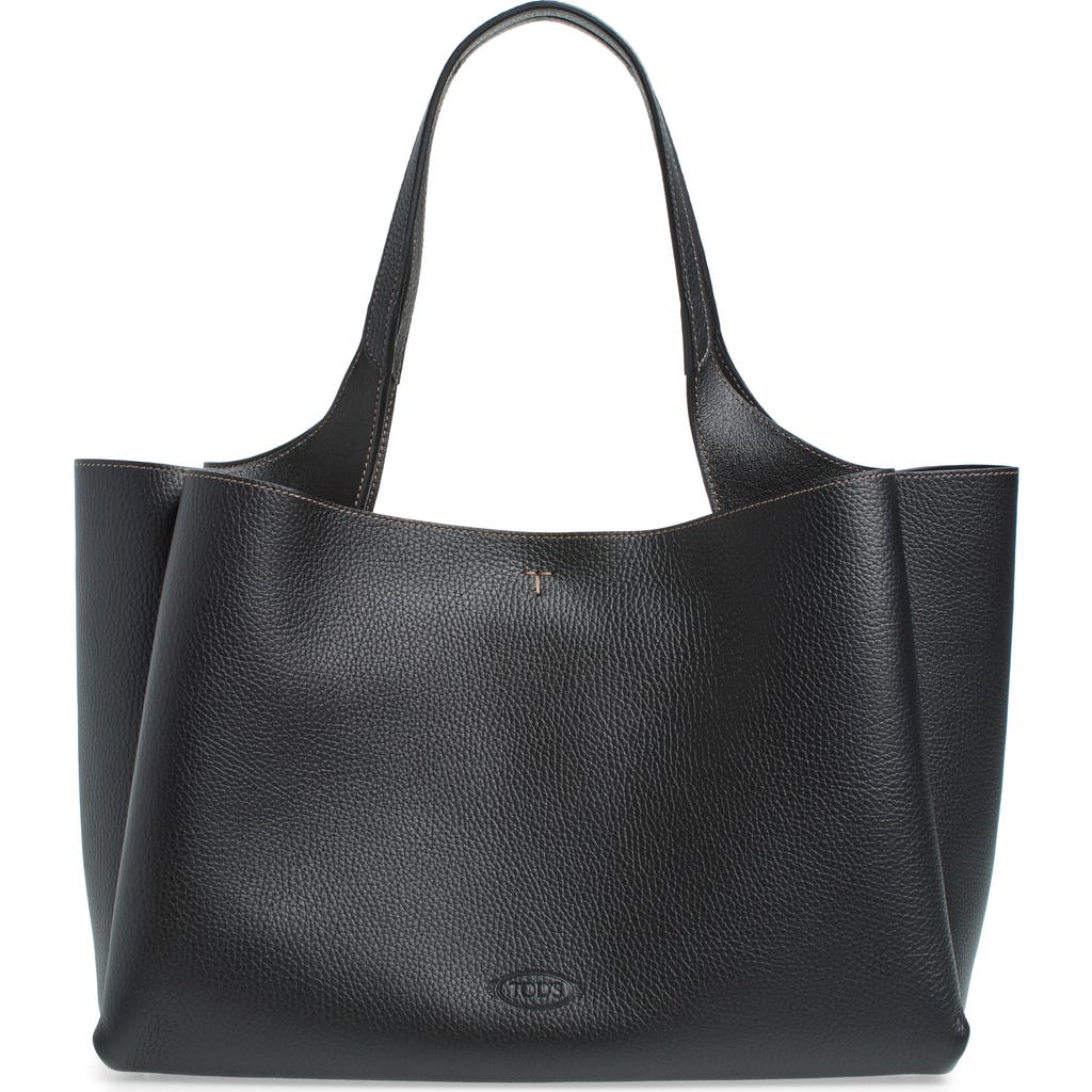 Tod's Medium Apa Bag In Nero