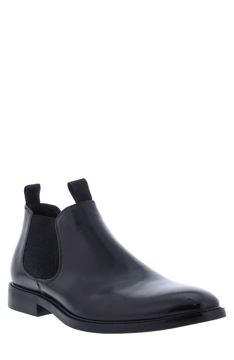 Buy Cole Haan Warner Grand Leather Chelsea Boots - Black At 55% Off