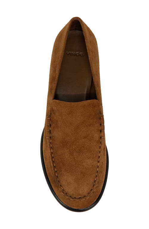 Shop Vince Naomi Loafer In Elm Wood Suede