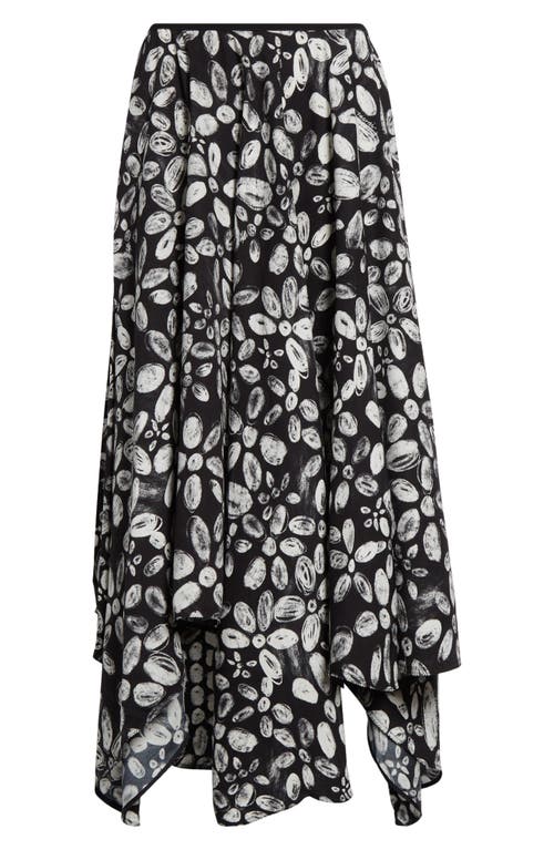 MARNI MARNI BLOOMING FLORAL MIDI SKIRT 