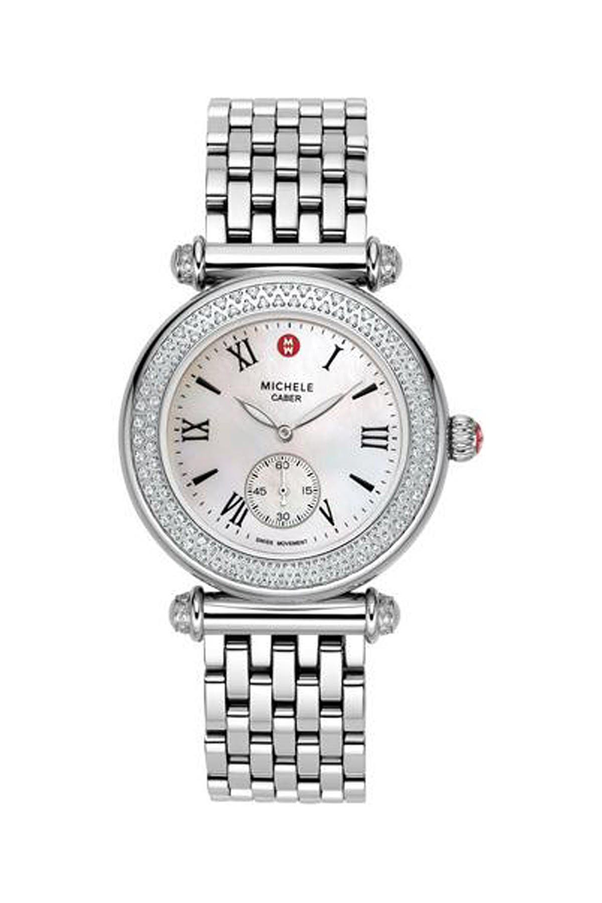 Michele caber diamond bracelet watch hot sale