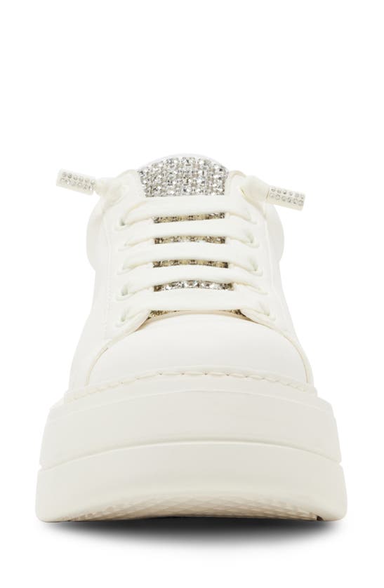 Shop Jessica Rich By Steve Madden Luna Platform Sneaker In White