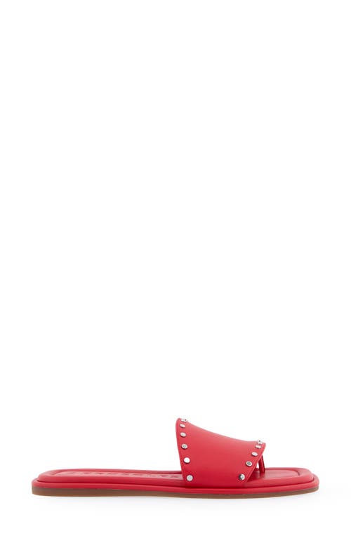 Shop Aerosoles Blake Flip Flop In Racing Red Leather