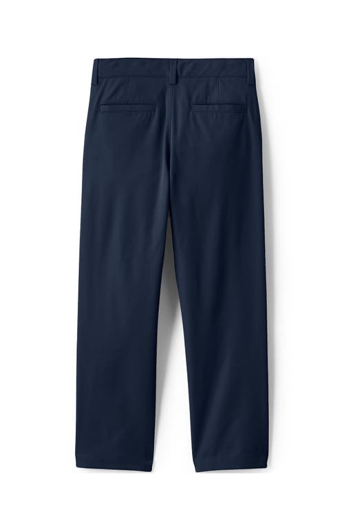 LANDS' END LANDS' END BOYS IRON KNEE ACTIVE CHINO PANTS