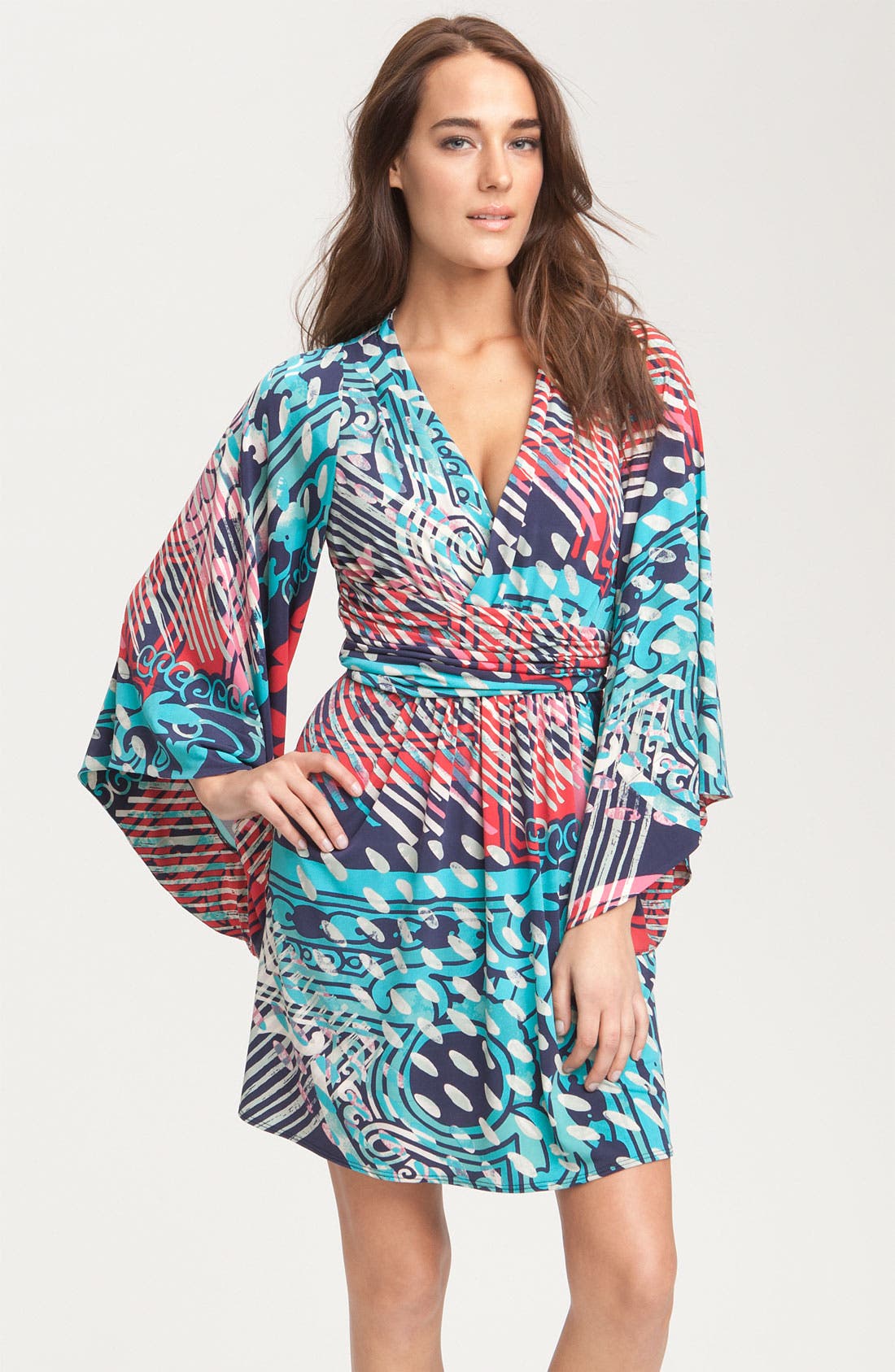 Laundry by Shelli Segal Scarf Print Jersey Dress Nordstrom