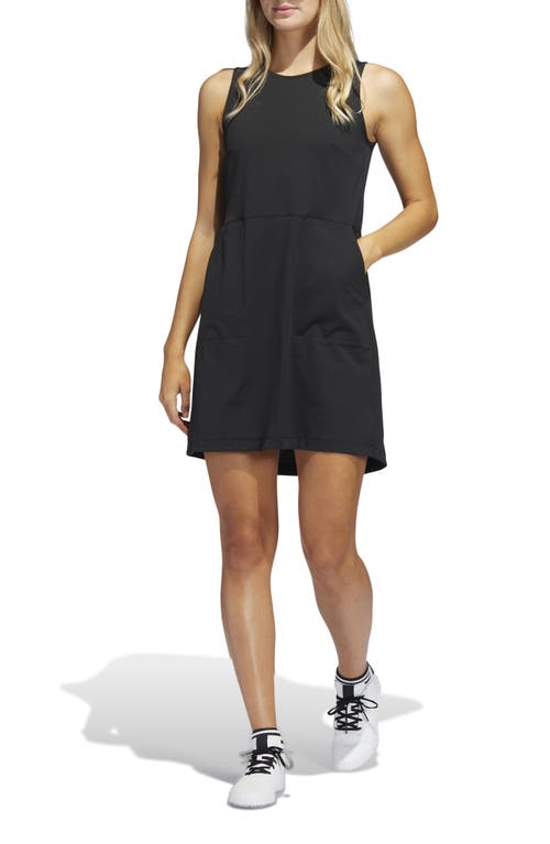 UPC 195737540032 product image for adidas Golf Sleeveless Dress & Bike Shorts in Black at Nordstrom, Size Large | upcitemdb.com