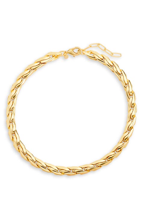 Swedged Chain Necklace
