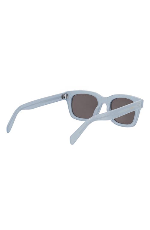 Celine Bold 3 Dots 50mm Square Sunglasses In Grey/other/smoke