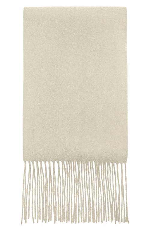 The Row Victoire Cashmere Scarf in Ivory