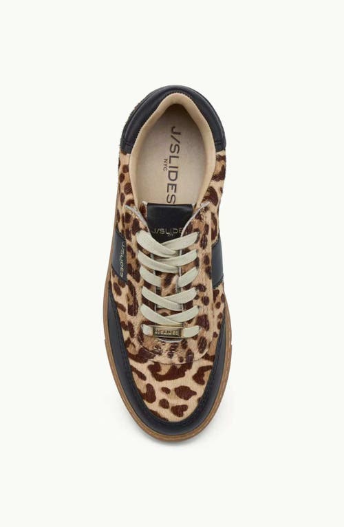 Jslides Footwear Tinsely Sneaker In Leopard