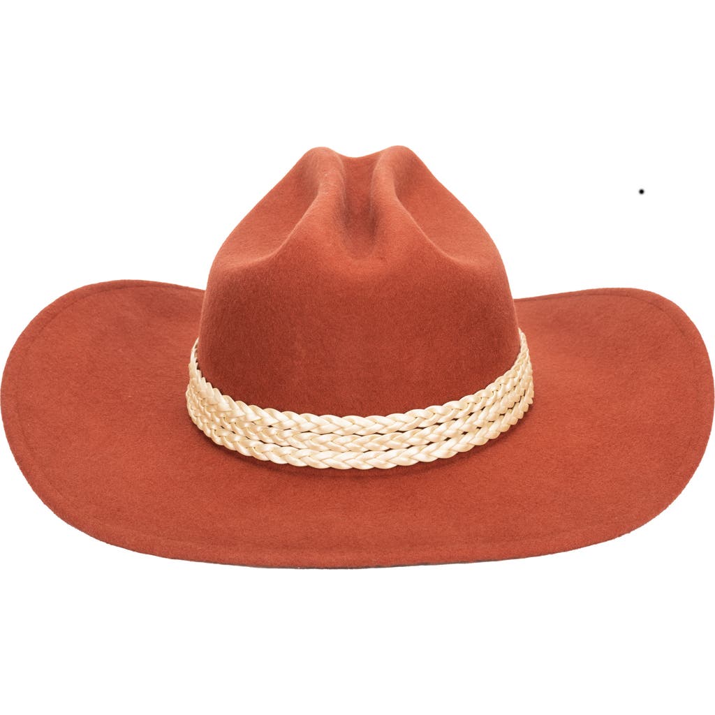 San Diego Hat Rancher Bolo Cowboy Hat In Rust