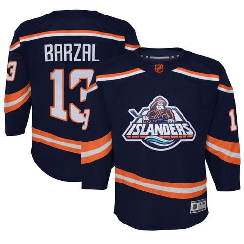 Outerstuff Youth Mathew Barzal Navy New York Islanders Special Edition 2.0 Premier Player Jersey