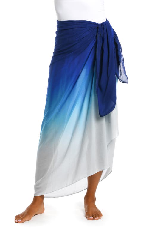Ocean Cover-Up Pareo in Sapphire