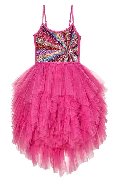 Tutu Du Monde Kids' Magical Spectrum Tutu Party Dress in Super Pink 