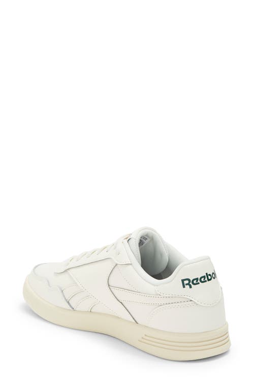 Shop Reebok Court Advance Sneaker In Chalk/drkgrn/flasrd
