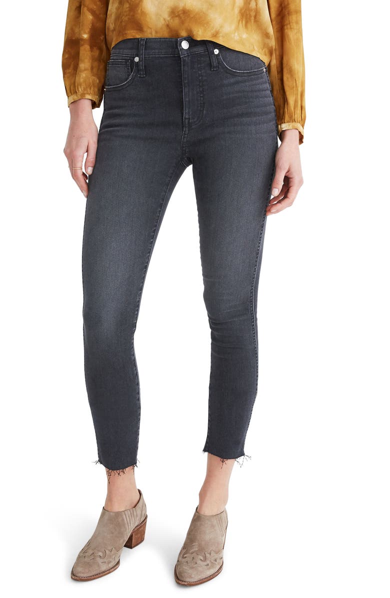Madewell 10-Inch High Waist Crop Skinny Jeans (Hartland) | Nordstrom
