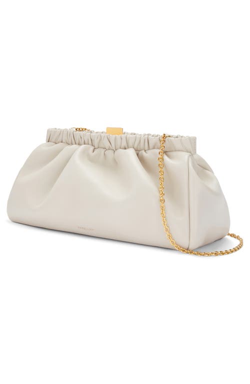 Shop Demellier Miami Clutch In Off White