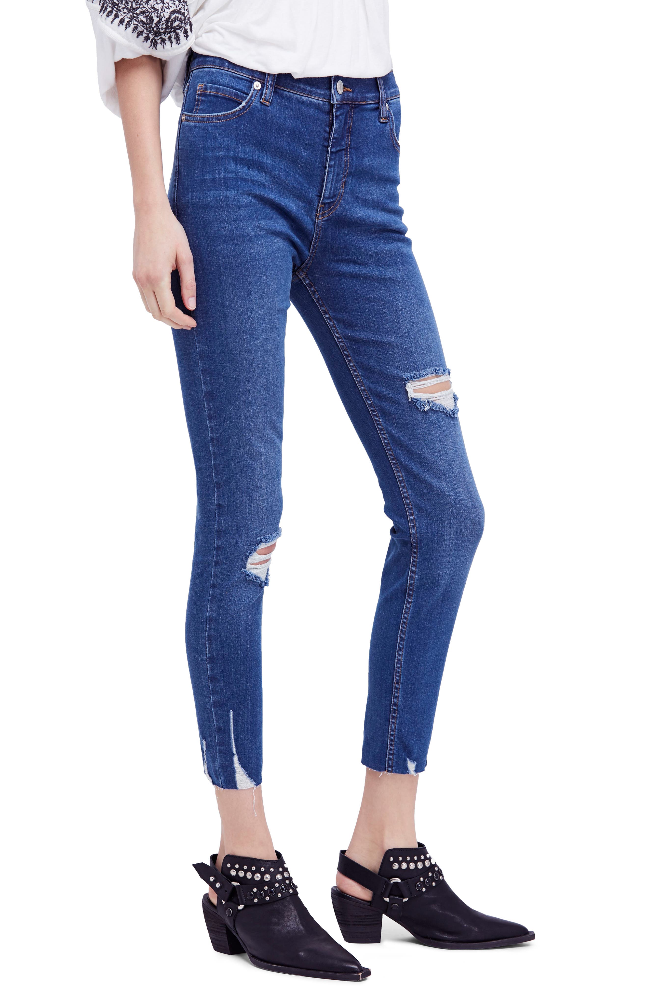 free people ripped jeans