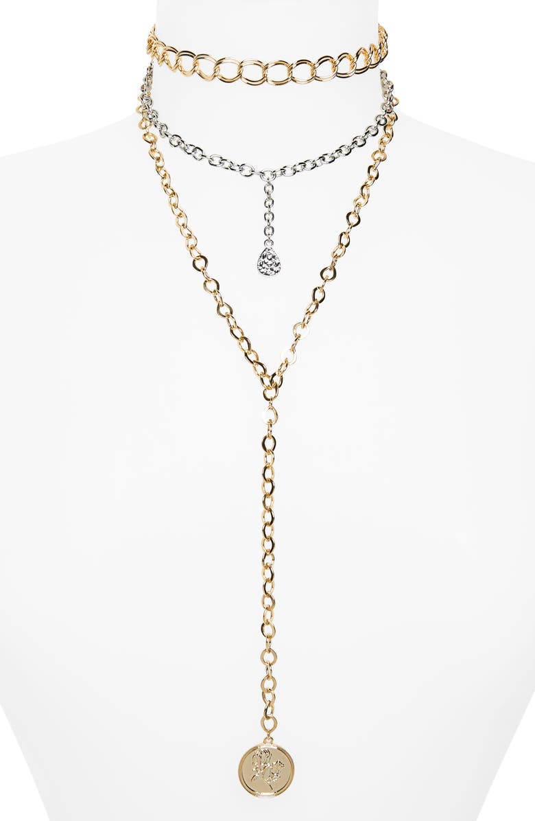 BP. Three Layer Chain Necklace | Nordstrom