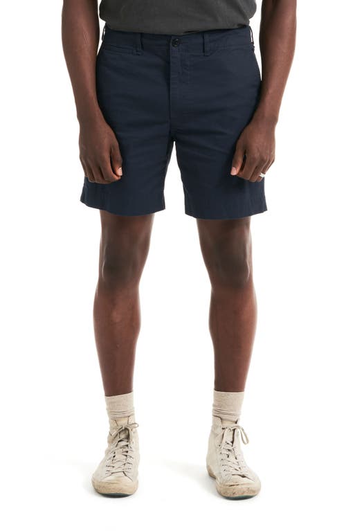 Carry-On Cotton Stretch Twill Shorts in Mariner Navy