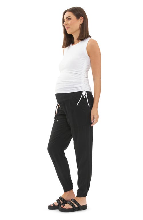 Shop Ripe Maternity Off Duty Maternity Joggers In Black