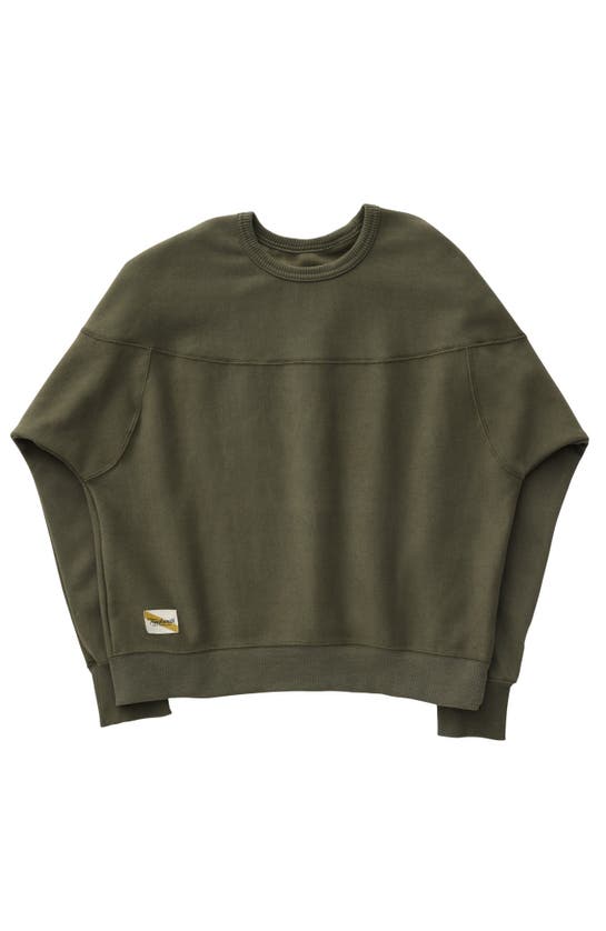 Shop Tracksmith Trackhouse Crew In Beetle Green