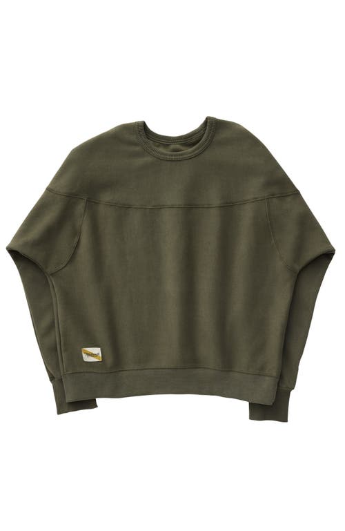 Tracksmith Women's Trackhouse Crew Beetle Green at Nordstrom,