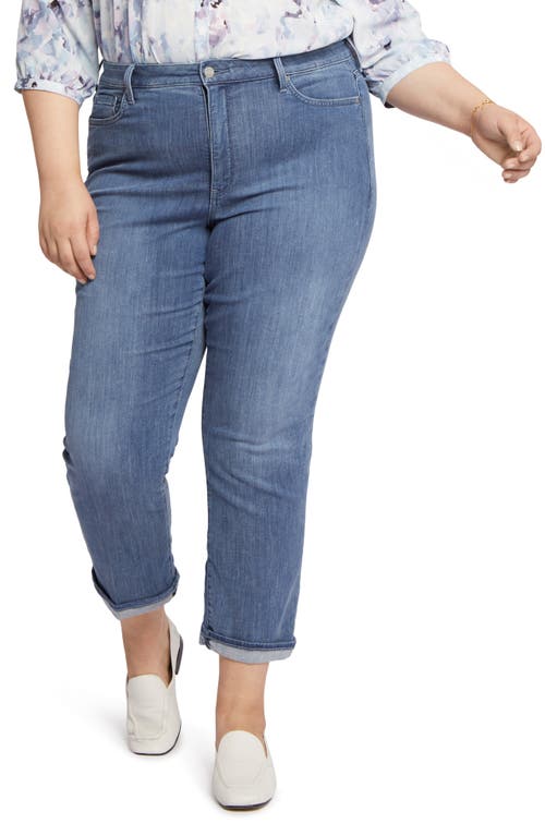 NYDJ Relaxed Straight Leg Cuff Jeans Clean Horizon at Nordstrom,