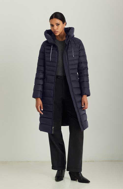 Dawn Levy Angelica Coat In Abyss